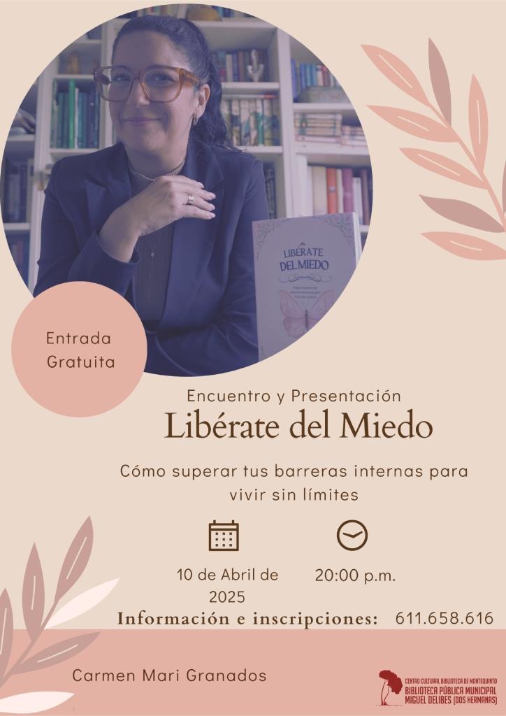 Libérate del miedo - Carmen Mari Granados