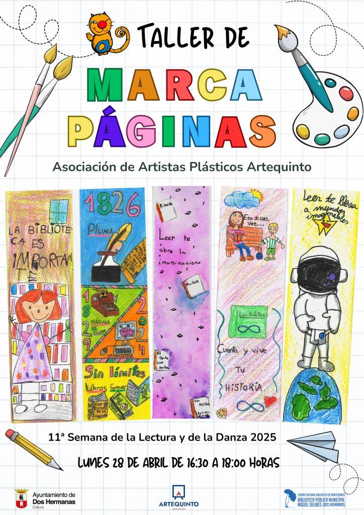 Taller marcapáginas