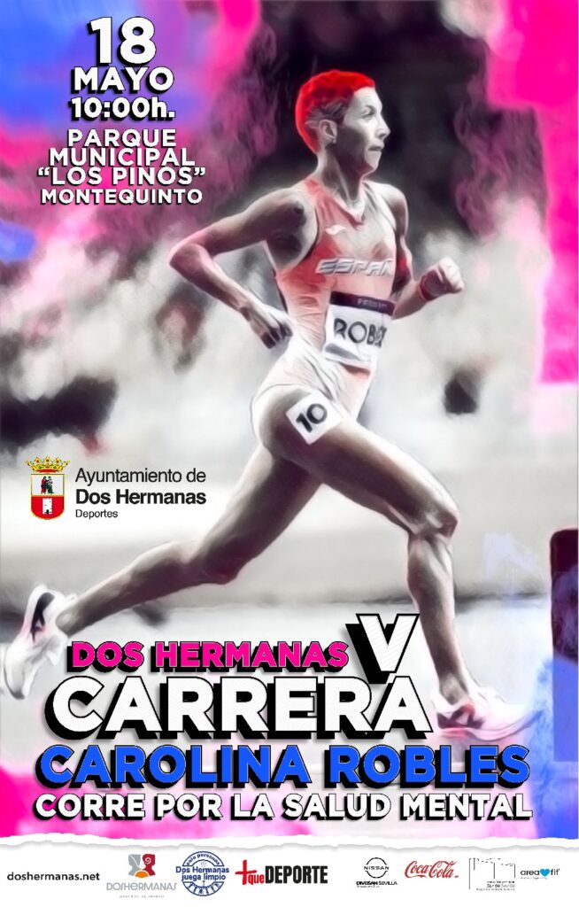 Carolina Robles corre por la salud mental