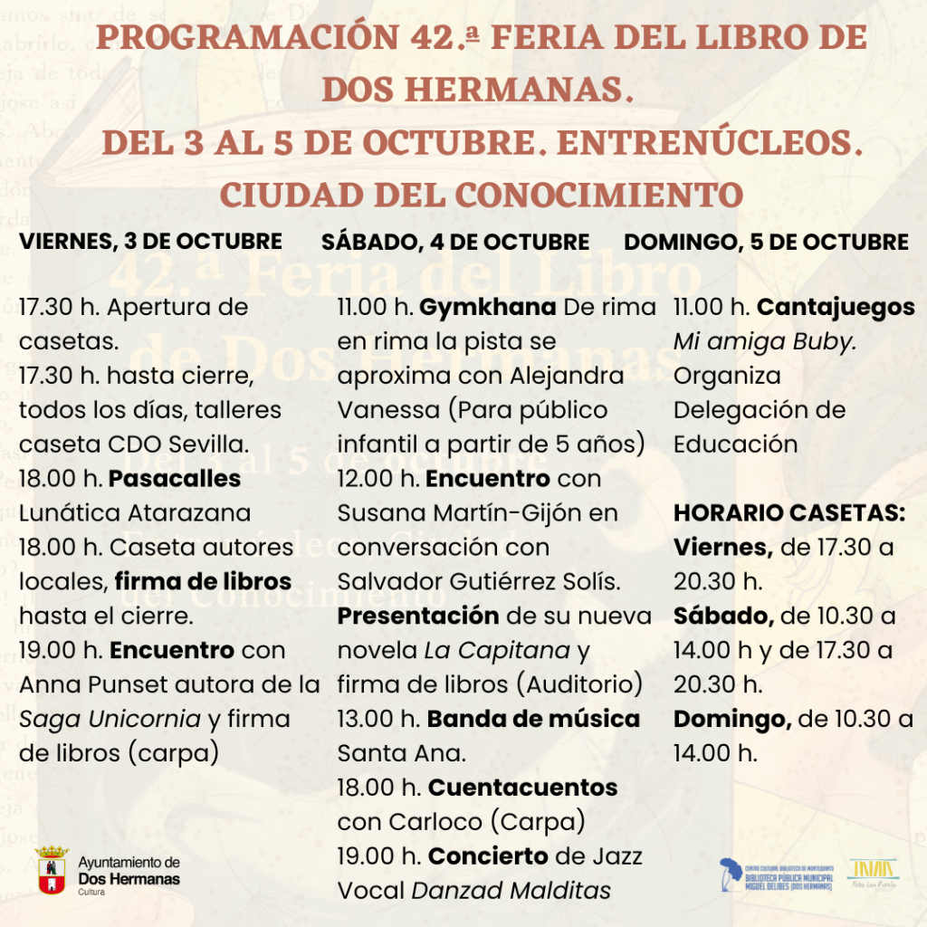 Programa Feria del libro